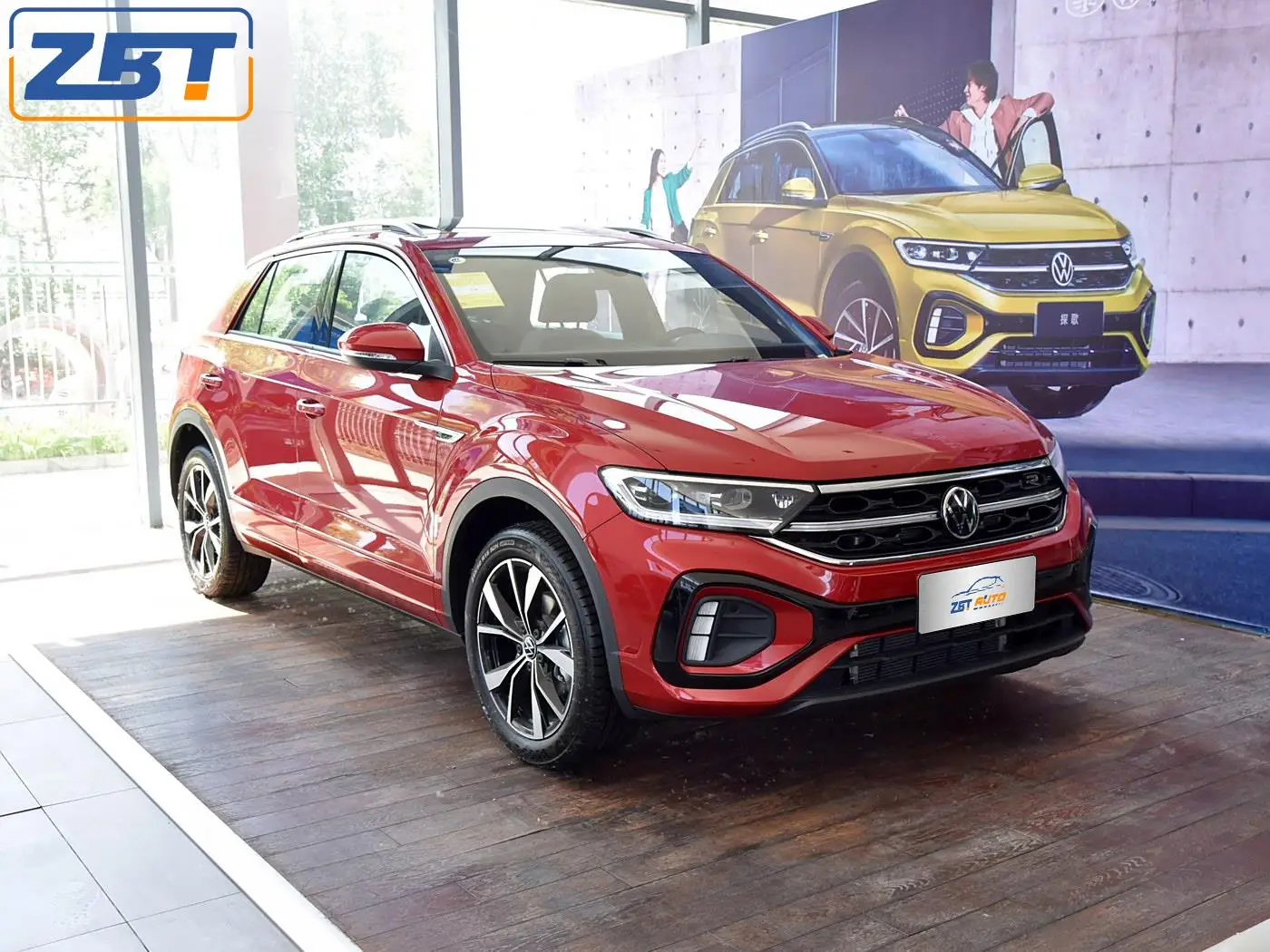 VW T-Roc бензиновый автомобиль внедорожник 1 4 т 2WD Подержанный оптом наружный экспорт