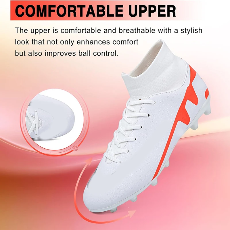 Durable High Quality Football Boots Cleats Soccer Boots Football Competition Men Women Athletic Original Soccer Shoes
