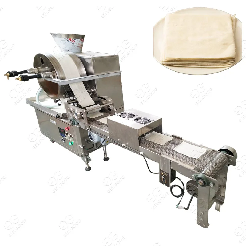 Gelgoog Автоматическая коммерческая машина для производства обертки яичных рулонов, Кондитерская Линия для производства выпечки, машина для производства пружинных рулонов, цена