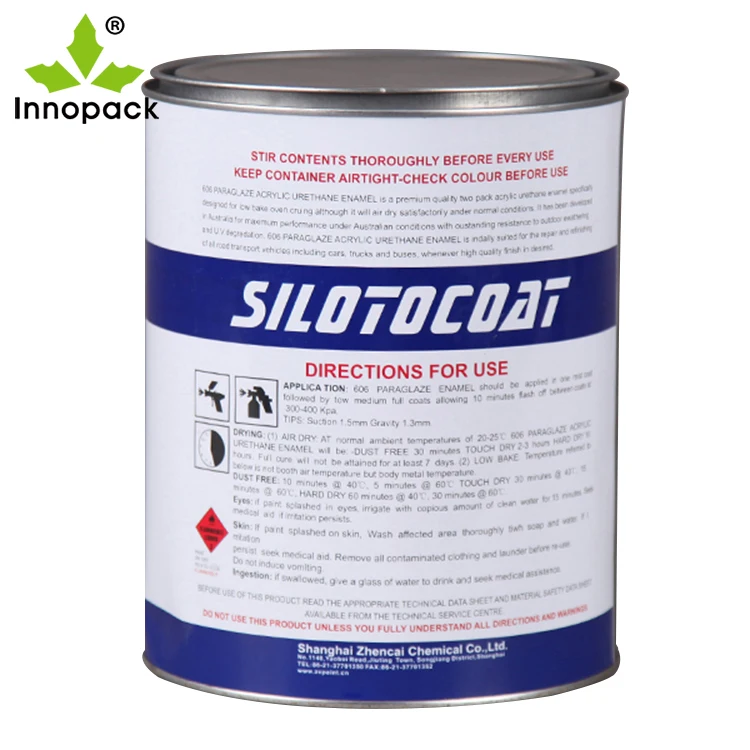 decorative round paint printed empty metal  4 liter tins can 1 gallon with lid and metal handle