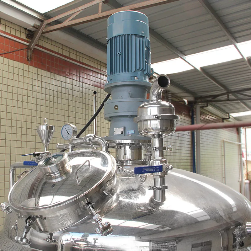 vacuum homogenizing emulsifying mixer shampoo/liquid soap/lotion cream making machine