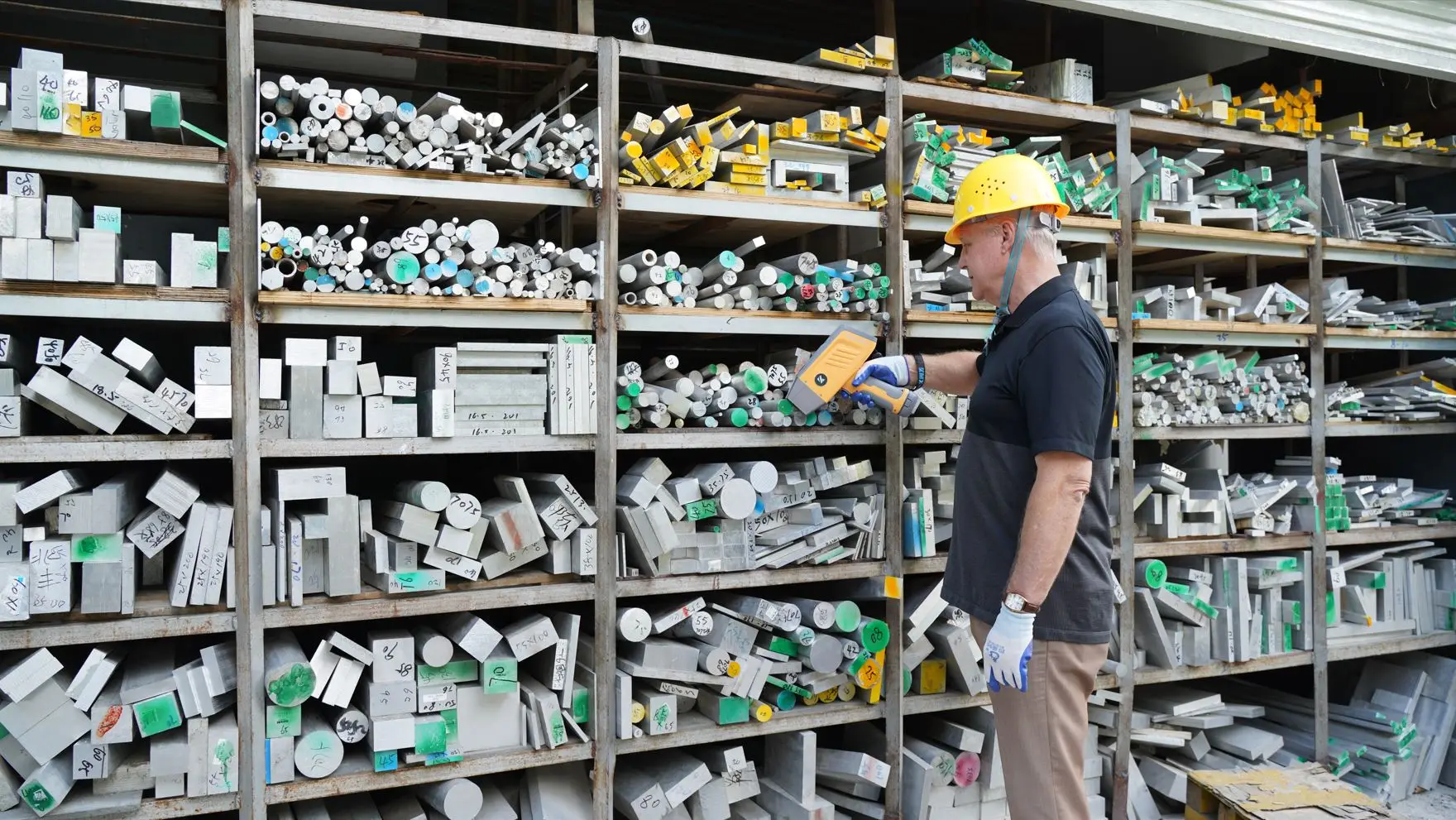 KMX-RAY Brand and manufacturer XRF Metal Analyzer for Steel / Iron / Aluminum Alloy and best service