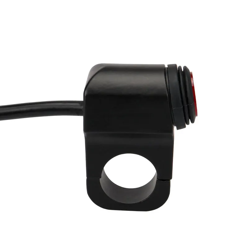 Waterproof 12V Motorcycle  Handlebar Switches Motorbike Headlight Hazard Brake Fog Lights ON-OFF-ON Switch