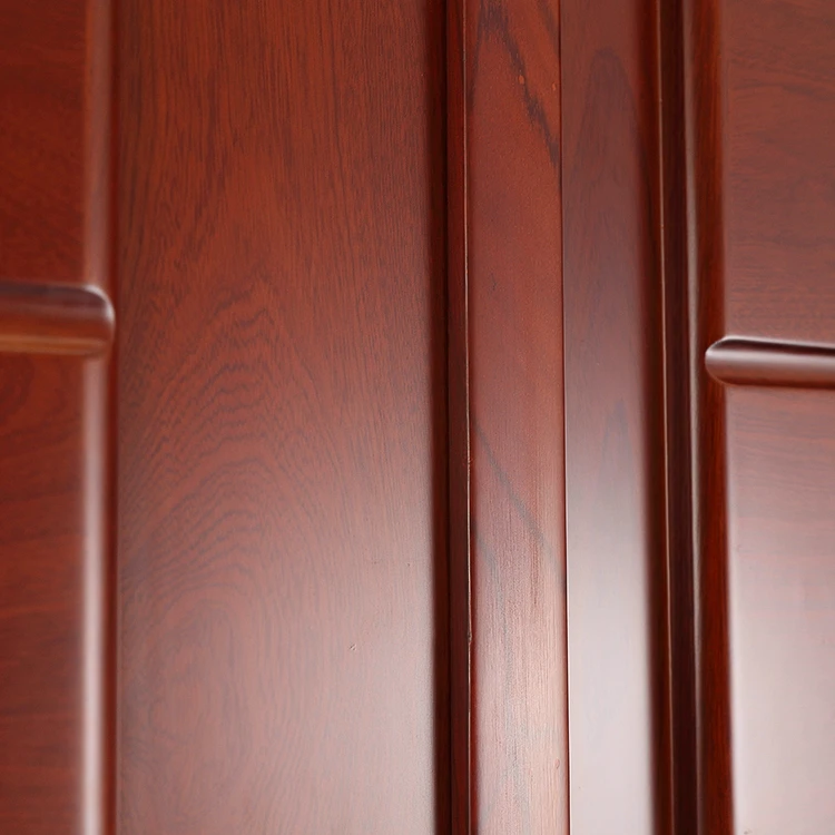 luxury antique style swing double solid wooden doors used for church