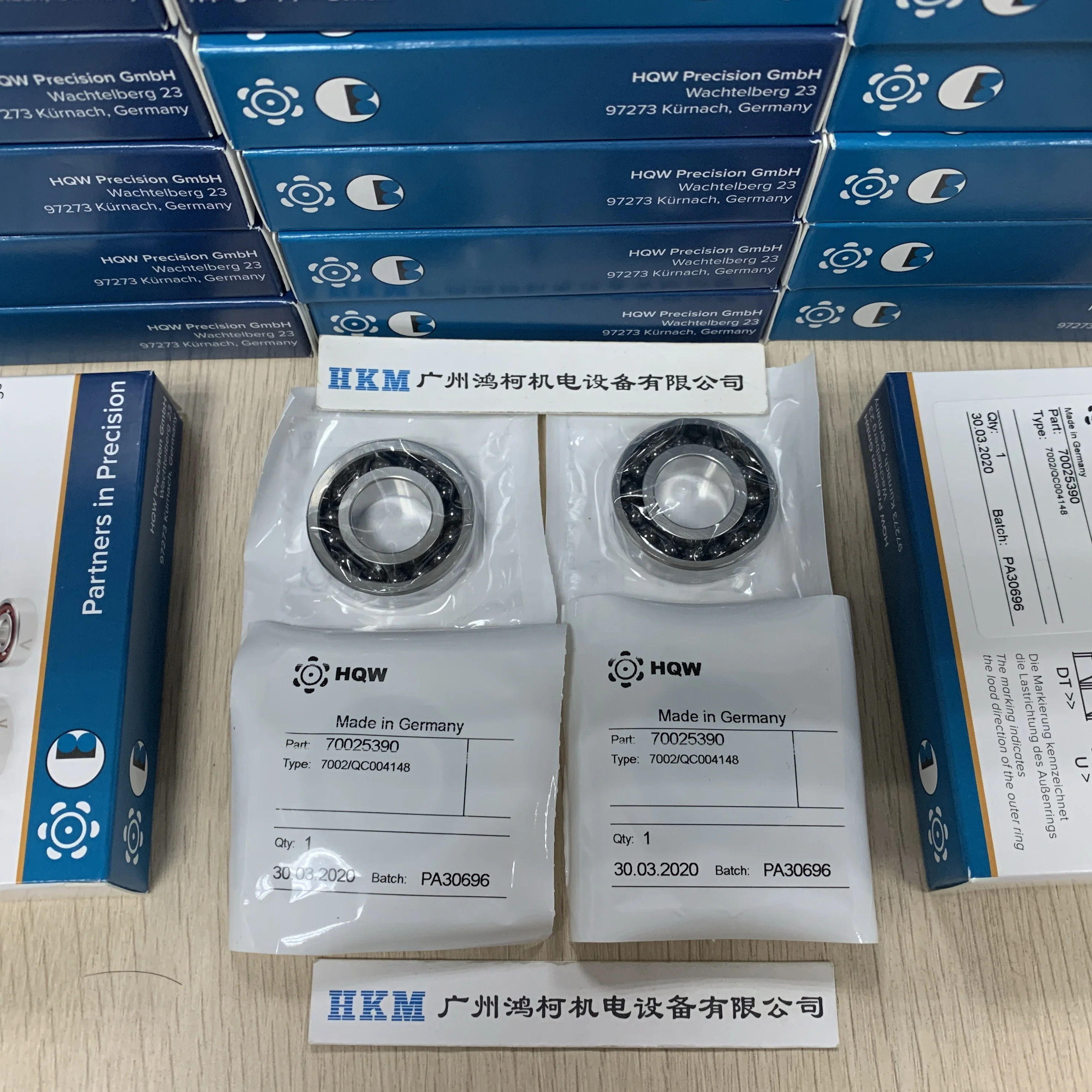 HQW 7002/QC004148 Bearings for Model Jet Turbines