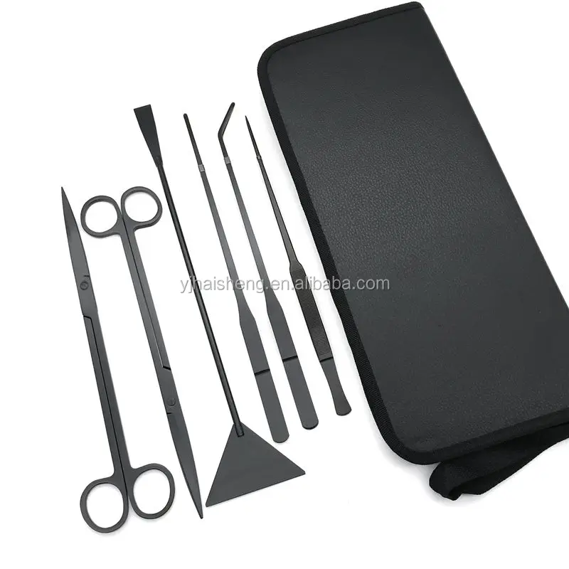 32 CM Long Sand Spatula  Algae Scraper Aquarium Cleaning Tools 430 Stainless Steel Aquatic Spatula