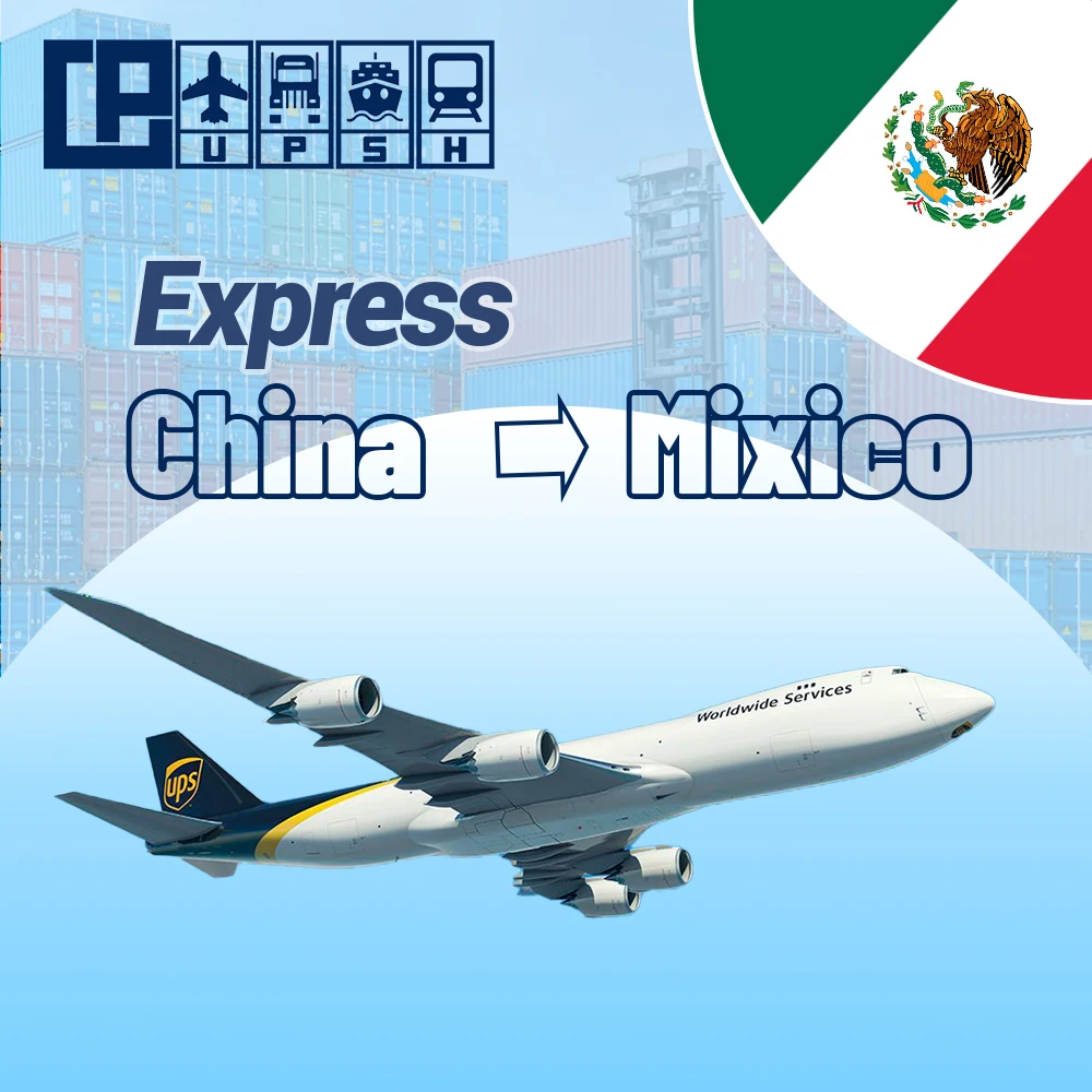 DHL EMS FedEx 4PX  post air mail International dropshipping Express from China DDP DDU Transit freight forwarder to Mexico
