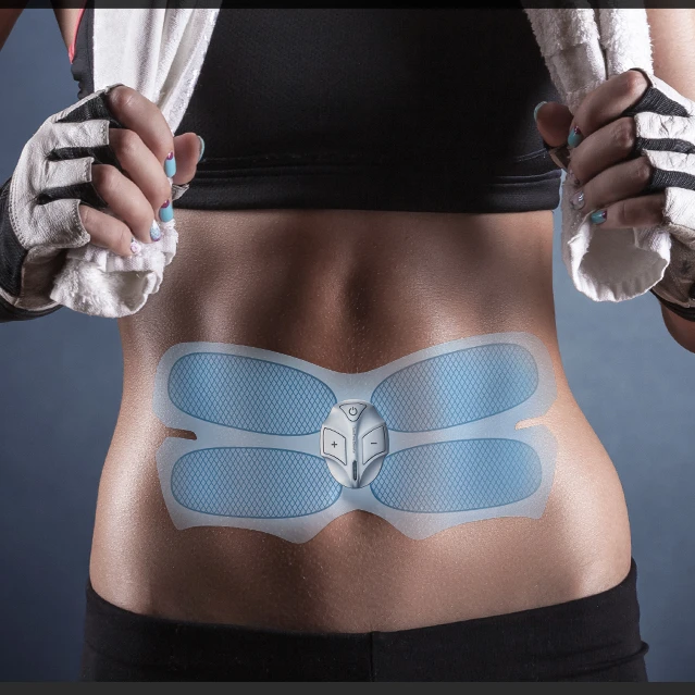 
Home Use Body slimming massager electronic wireless abdominal muscle trainer electric stimulant firm abs stimulator 