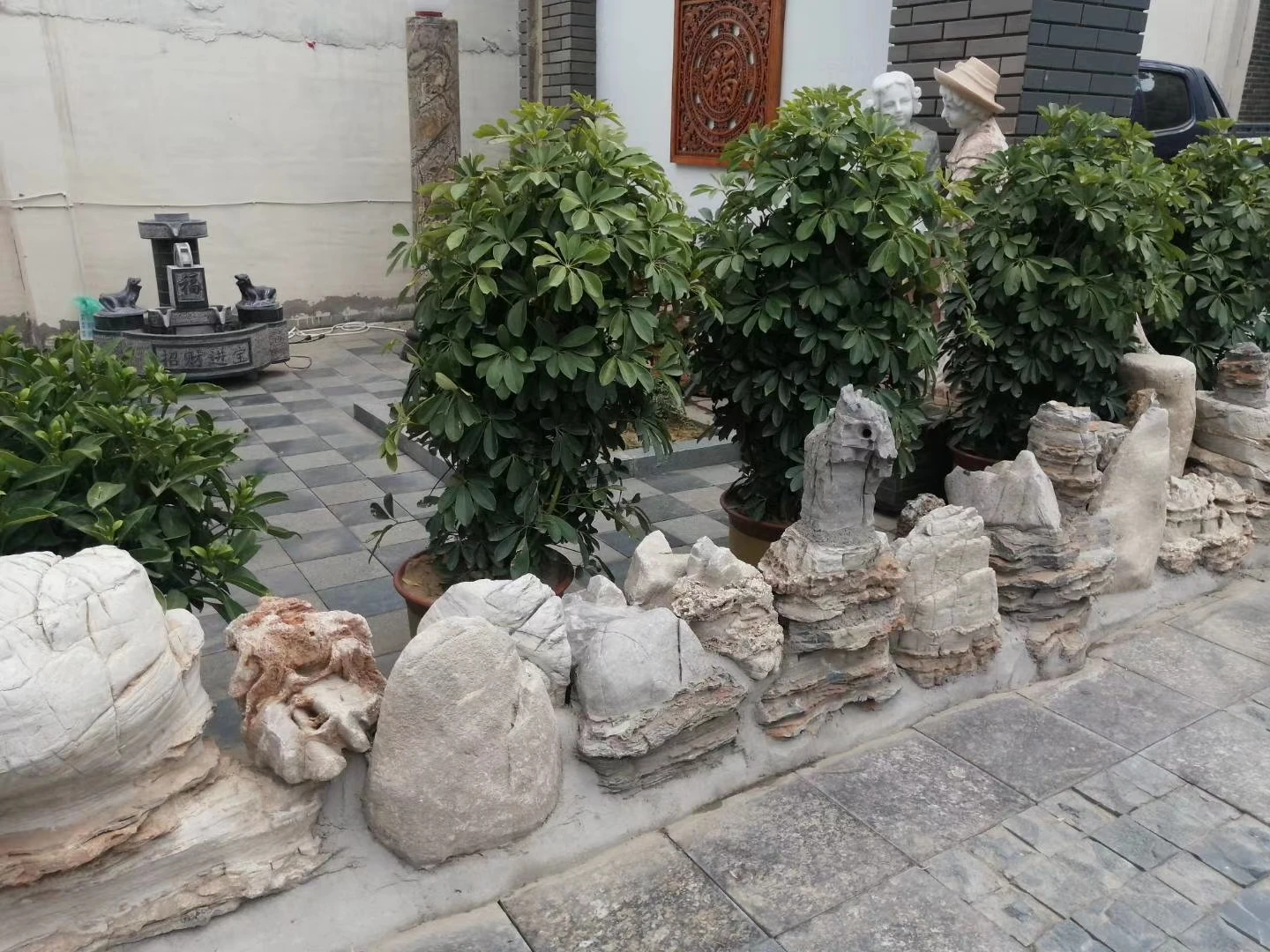 white with stripe 150-1000mm big size of river stone rocks for waterfall landscape