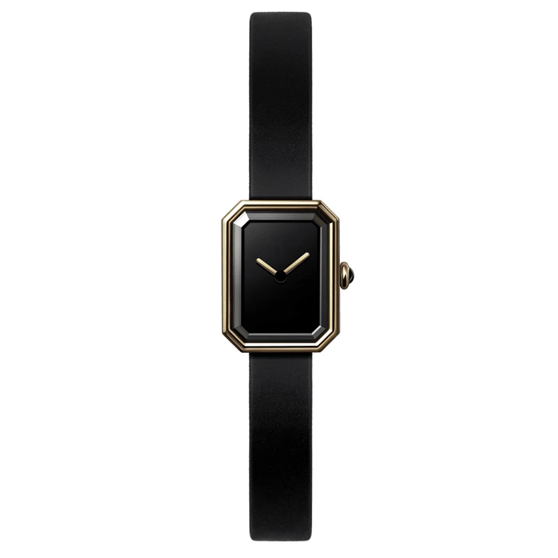 Minimalist Ribbon Elegance Ultra-thin Ladies Wristwatch Gold Luxury Silicone Bracelet Womens Quartz Watches