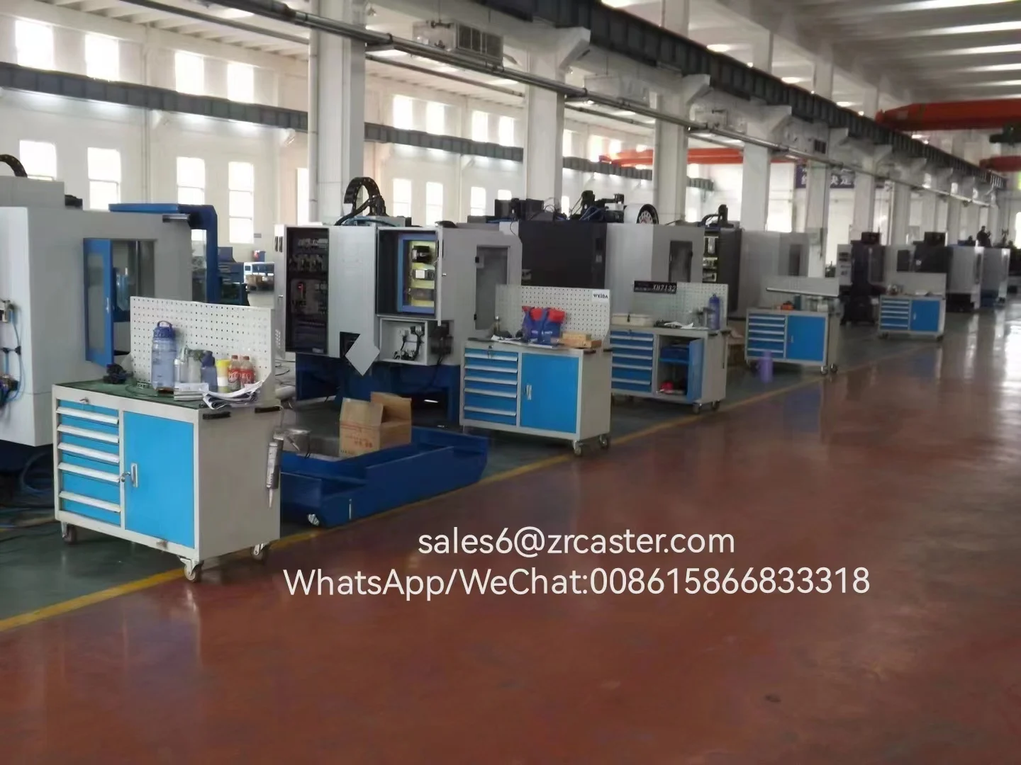 Customized Workshop cabinet tool car Workshop garage metal tool cabinet/tool trolley/ tool cart with handle and wheels