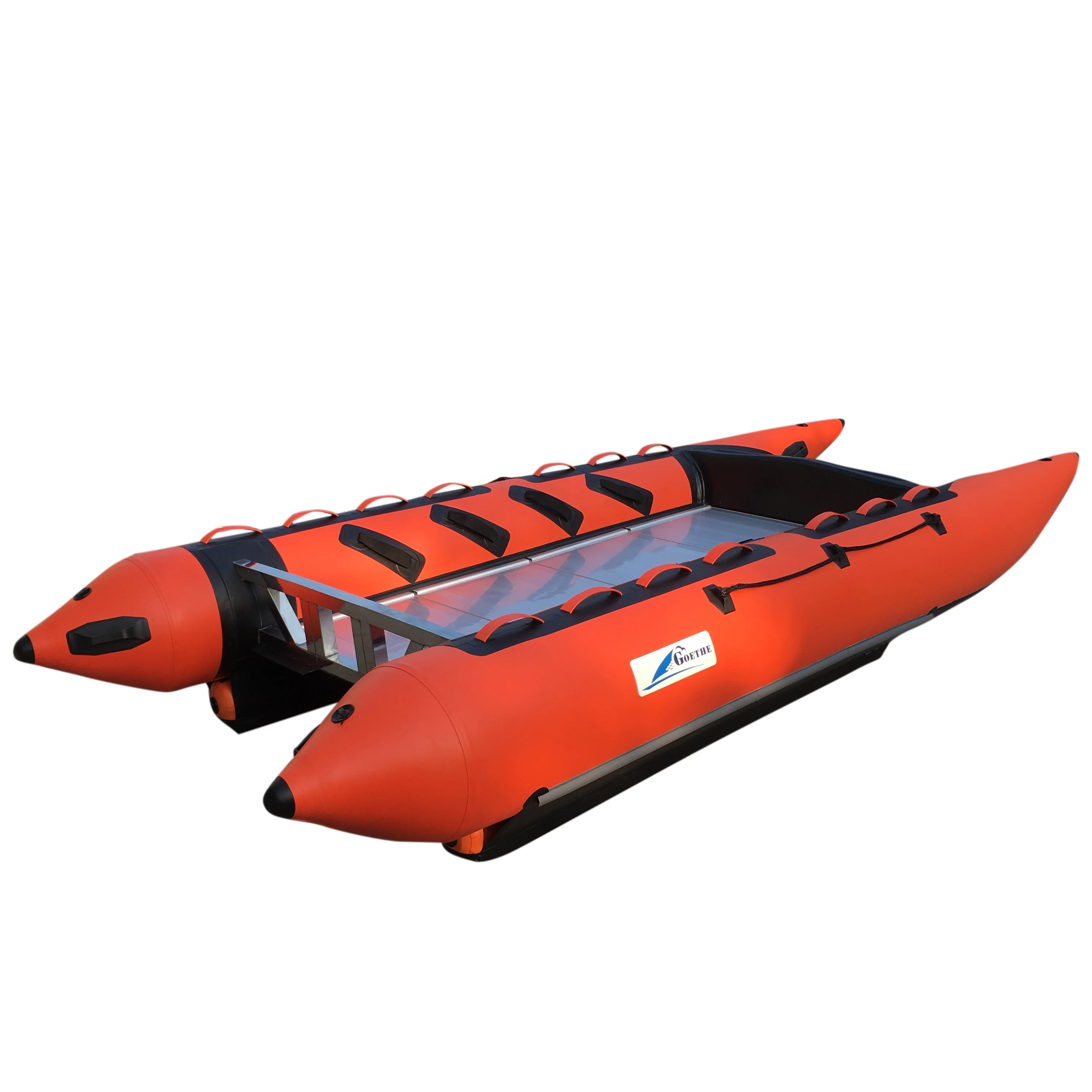 Qingdao Goethe factory 430cm GTG430 inflatable thundercat with red colour hypalon/pvc material