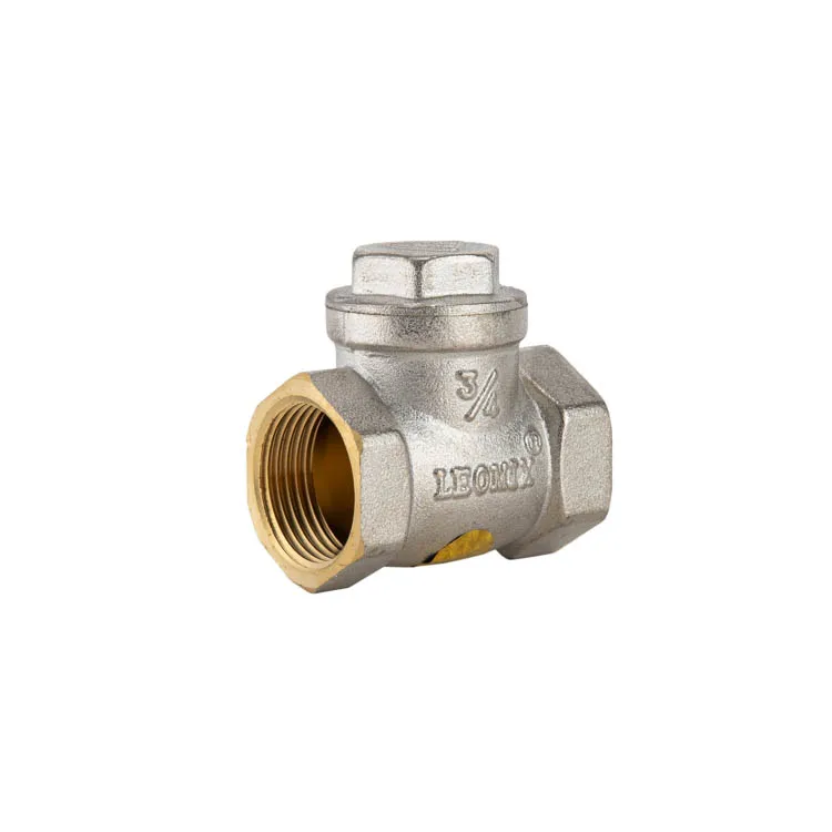 
Factory Supplier Bronze Brass Swing Y Check Valve 200 WOG NPT Backflow Preventer For Water 