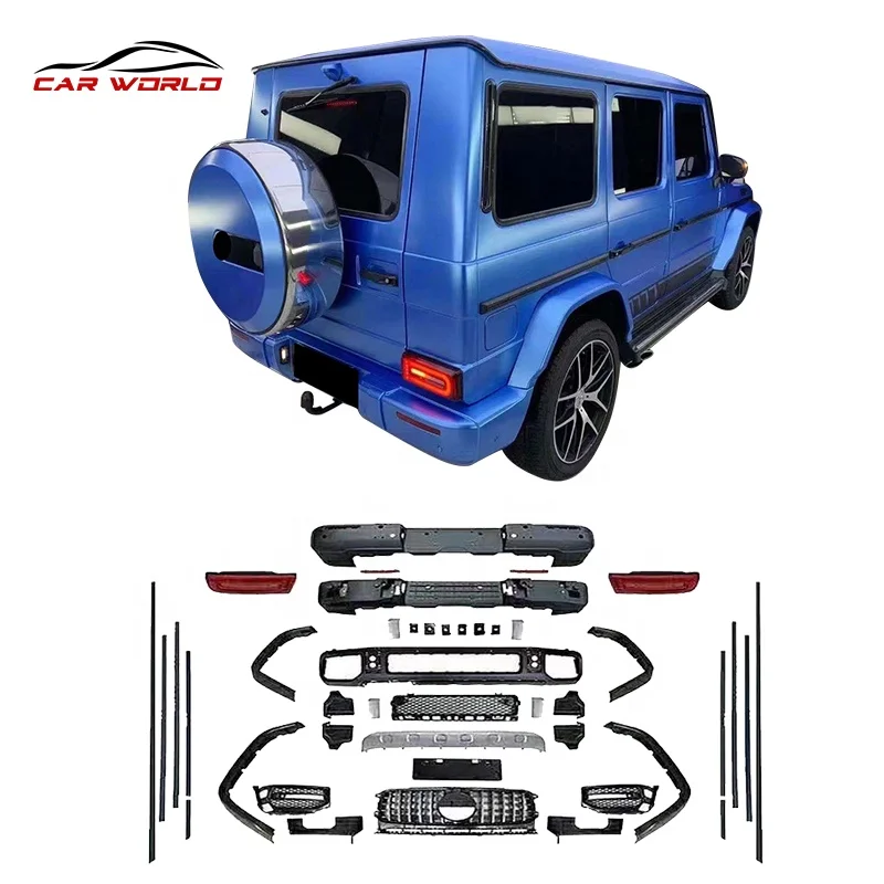 Car Body  Kits Plastic For G class old upgrade new For Mercedes-Benz G-Class W463 upgrade W464 AMG style  PP plastic material