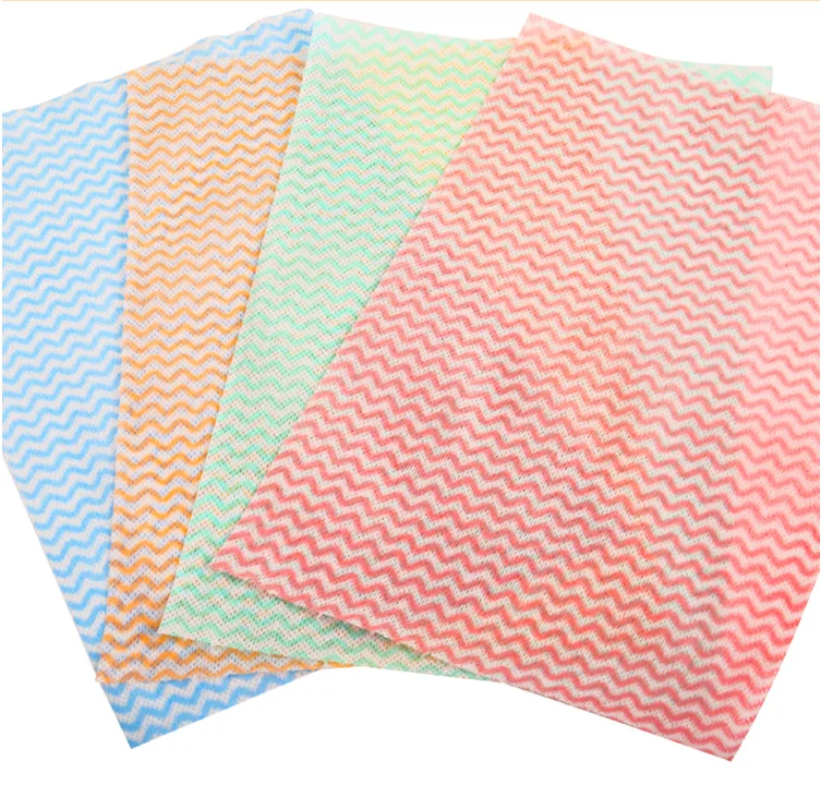 2019 горячая Распродажа Oem промышленные нетканые салфетки для чистки, антибактериальные салфетки для ресторана и кухни, нетканые салфетки