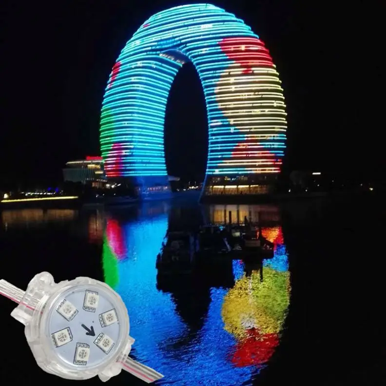 
Ip68 waterproof high quality rgb exterior led lights 