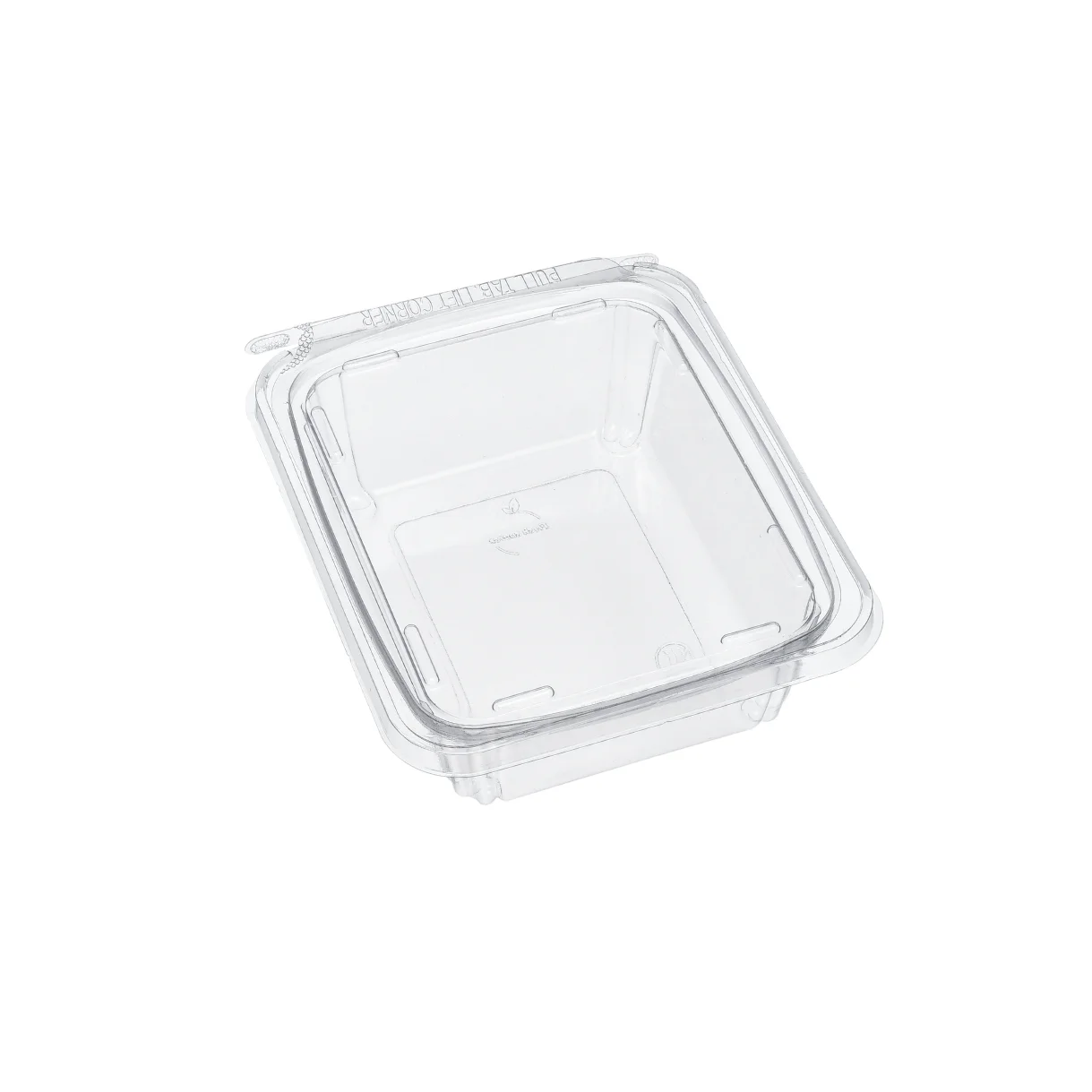 Factory supply Clear  Seal Food Storage Fruit Box Disposable Clamshell Tamper  Evident Food plastic fruit container