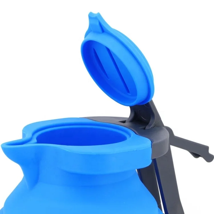 OKSILICONE Портативный Силиконовый складной чайник уличный походный дорожный для воды