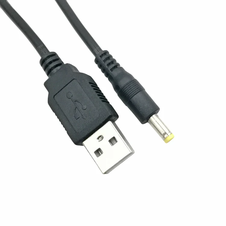 USB to DC 4.0mm x 1.7mm Power Cable DC 5V Power Plug Connector Cable USB 5V Power Cable DC 4.0X1.7MM