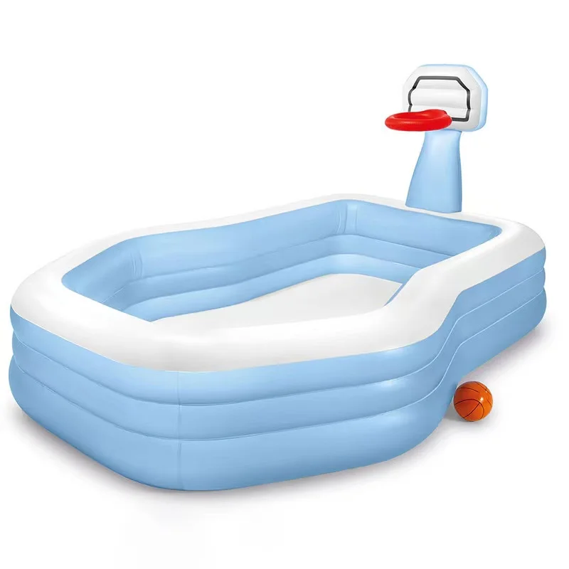 INTEX57183 Throw basketball frame inflatable swimming pool children home pool baby outdoor bath ocean ball pool