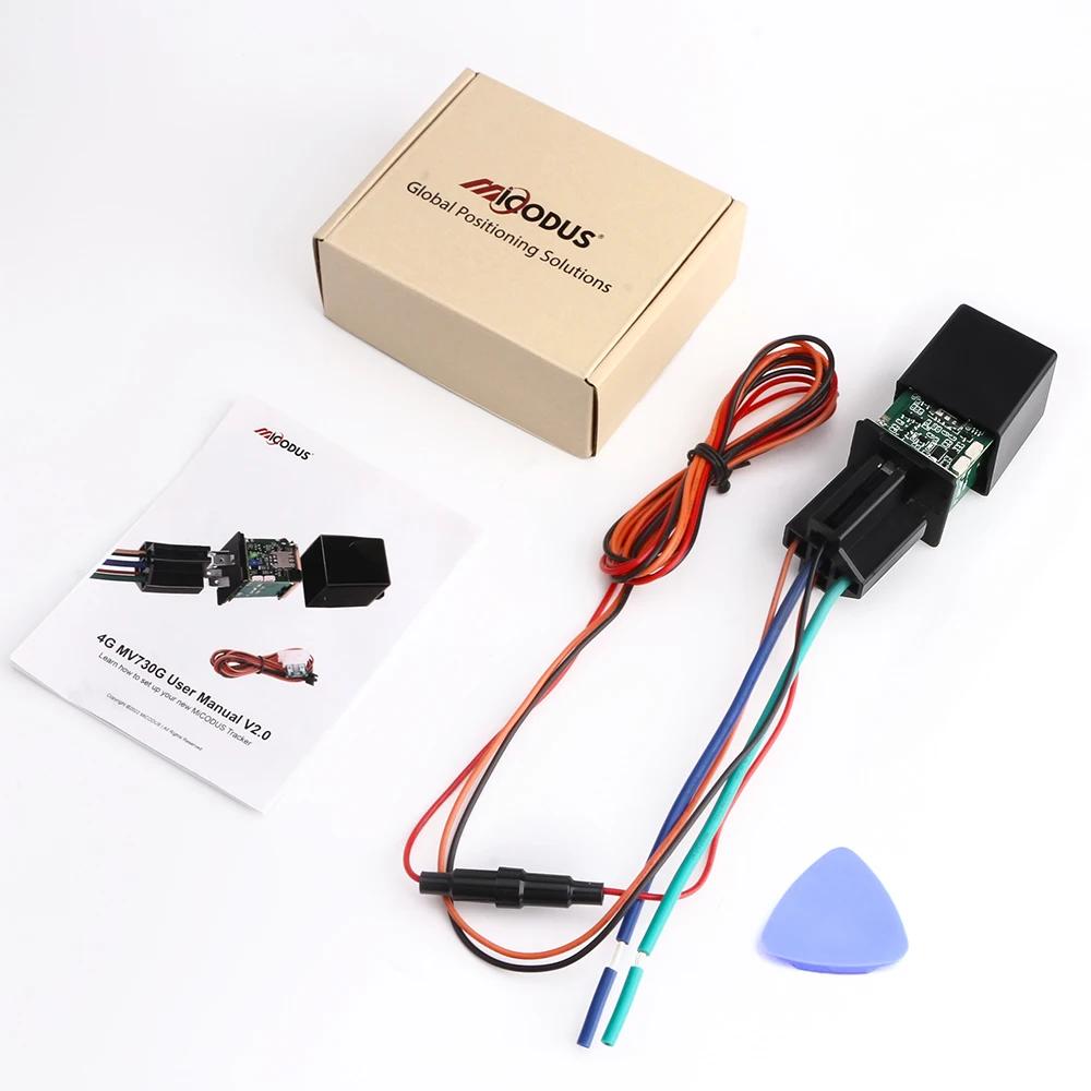 Скрытый GPS-локатор MiCODUS MV730G инструмент для обнаружения аварий отключение реле отслеживания автомобиля GPS-трекер