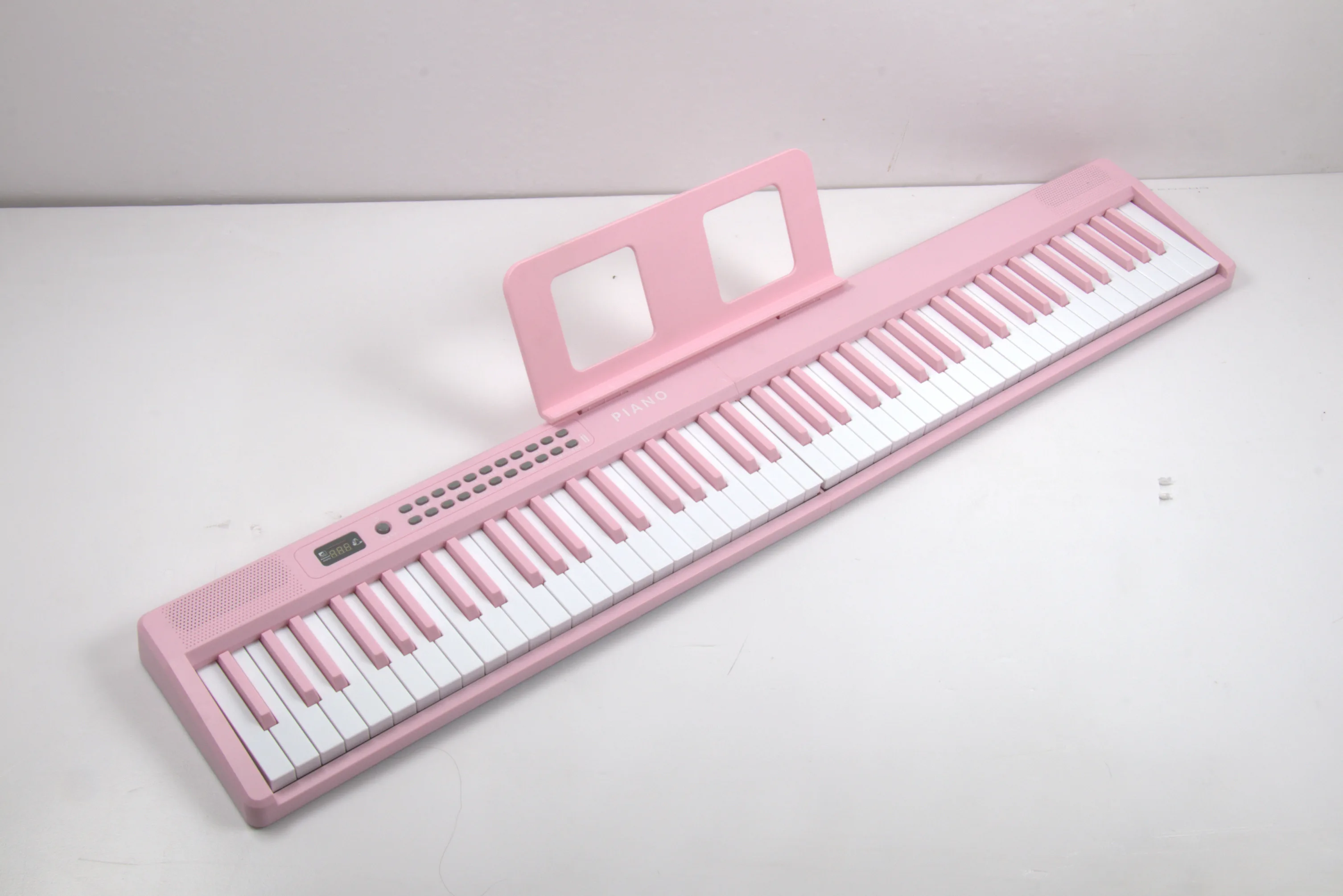 BADU Folding Piano Digitals 88-keys Foldable Piano Keyboard Instruments with MIDI and Velocity Chinese Piano for Beginners
