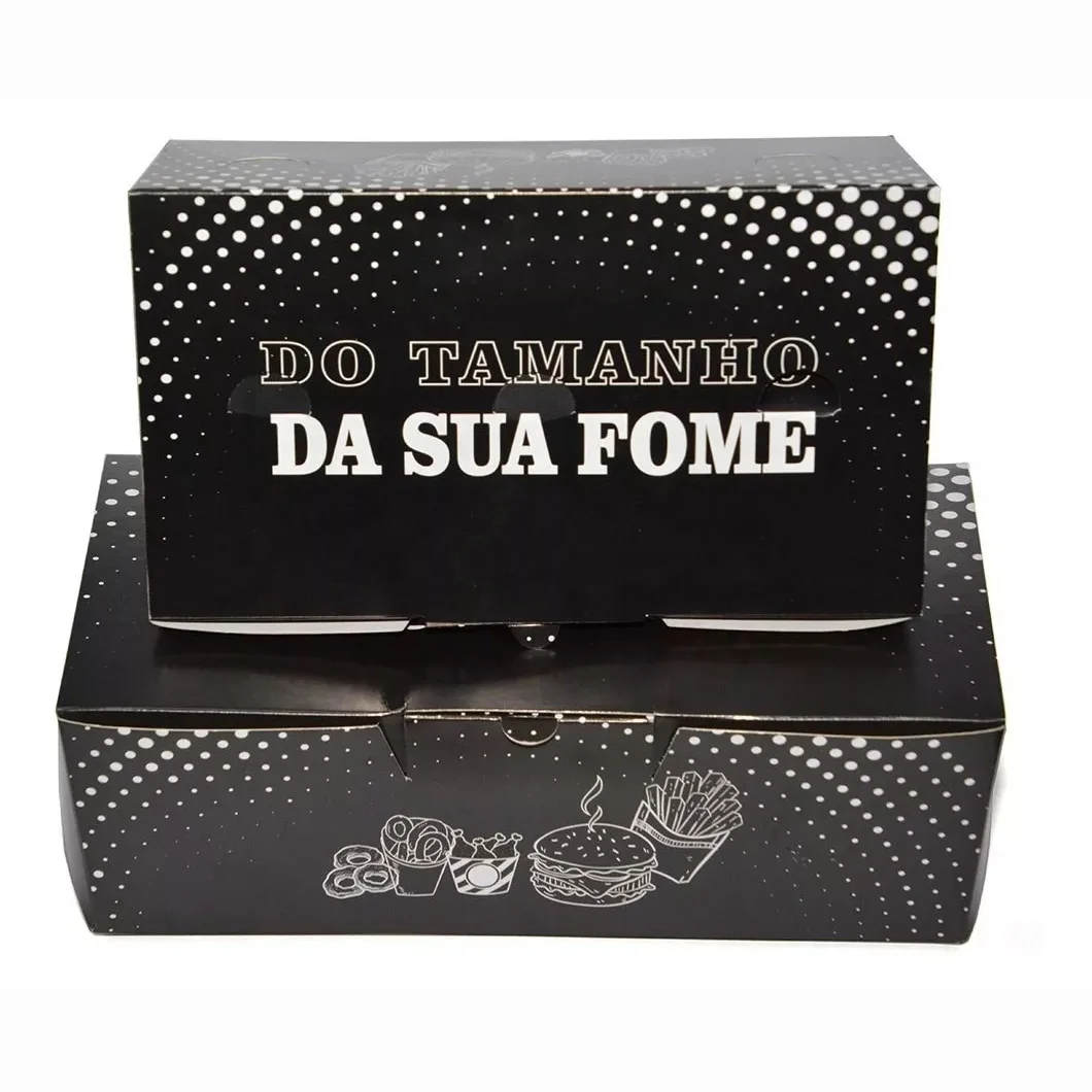 Cheap Price Paper Fried Chicken Box Fast Food Packaging Chicken Nesting Chicken Wings Packaging Box
