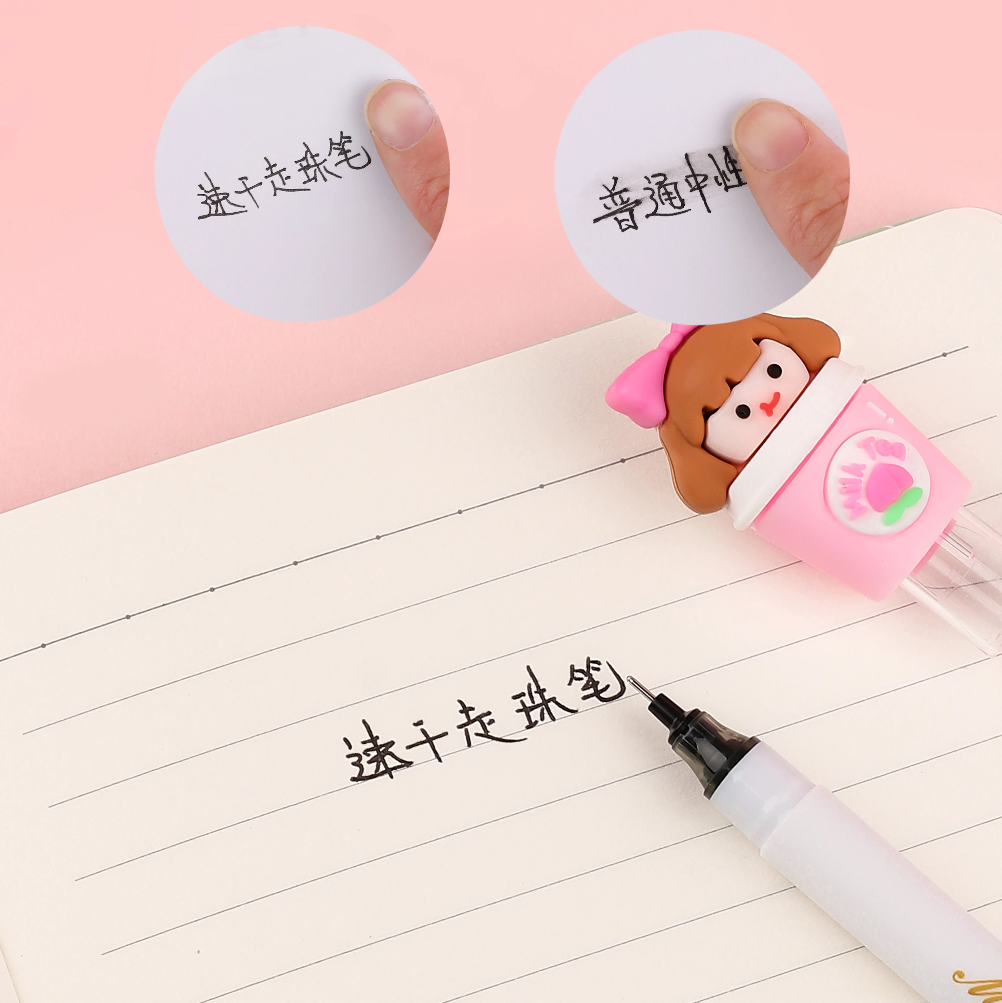 KUKI 2022 Back To School Shopping Customized Kawaii Cute Gel Pen For Girl Gifts Pen School Stationery