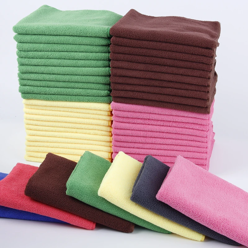 China manufacturer high absorbent super cleaning micro fiber floor rags