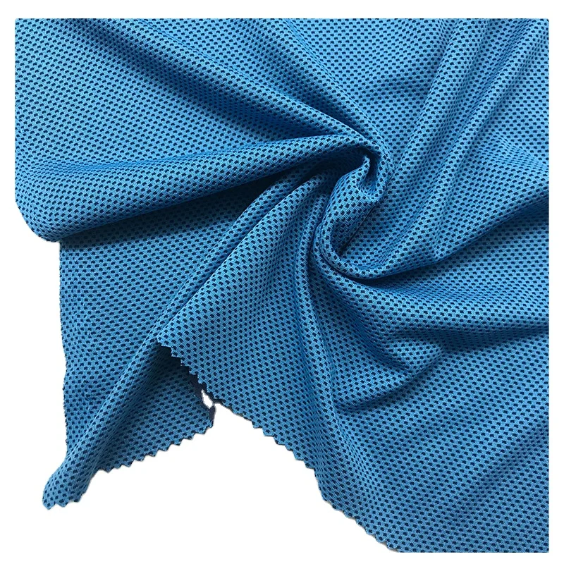 Factory Direct Supply Two-Color Cool Mesh Fabric Semi-Cool Mesh Fabric Cool Sports Fabric