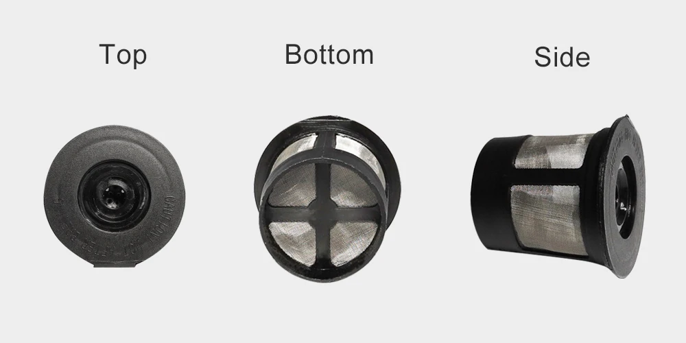 4 Pcs Reusable K Cups for Coffee Machine Universal Refillable Stainless Steel Mesh Coffee Filter Coffee Tools