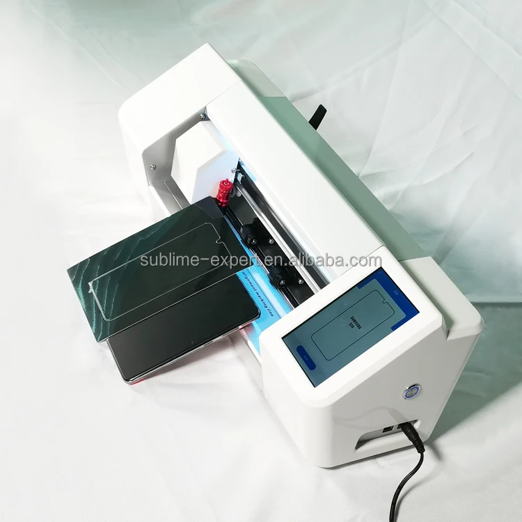 Zero Stock Cutting Machine Universal Phone Hydraulic Soft Film Mobile Front /Back Film Skins Intelligent Screen Protector Cutter