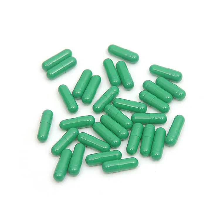 certificate hard vegetable empty capsule pill size 2#