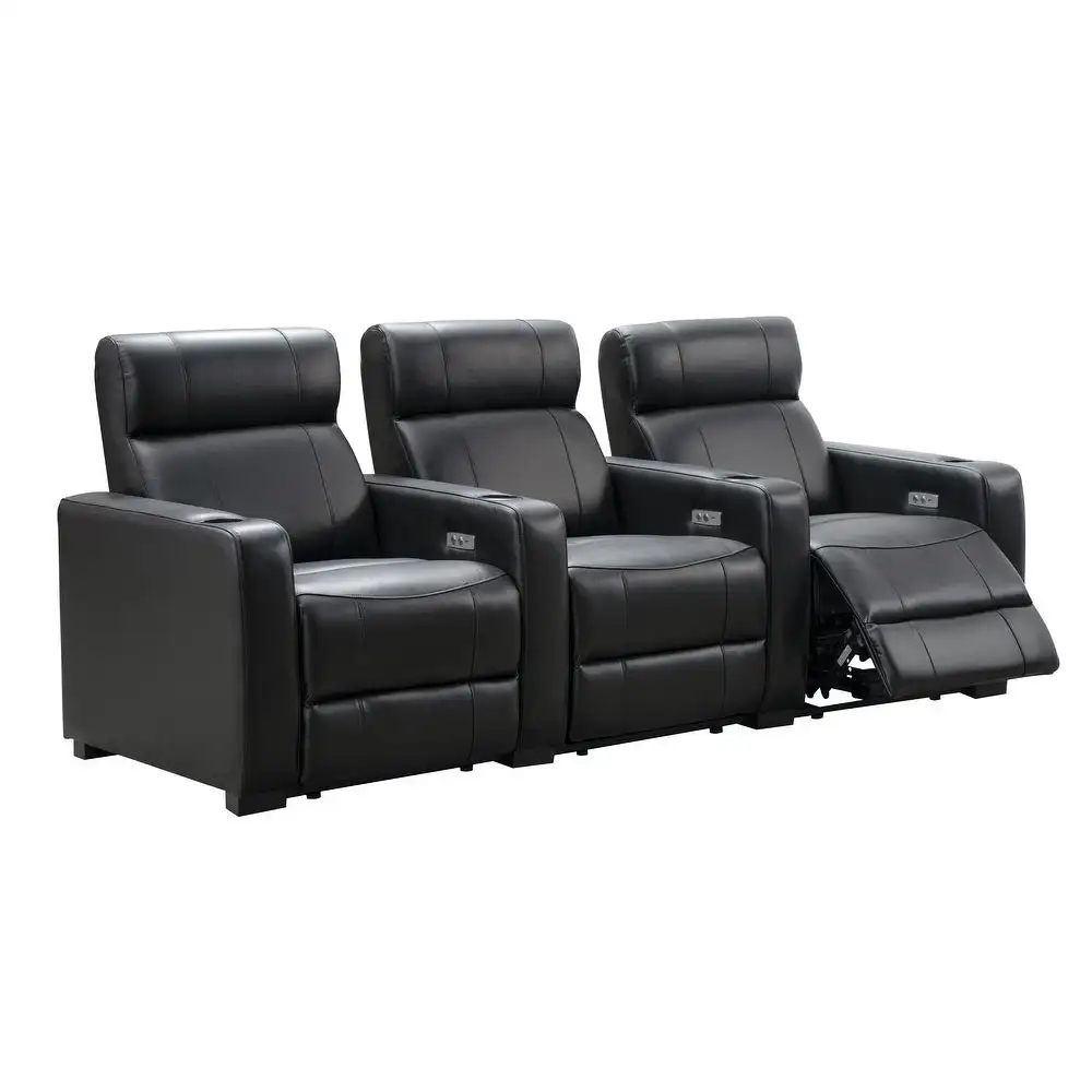 Кресло для домашнего кинотеатра VIP роскошное кожаное кресло с подставкой