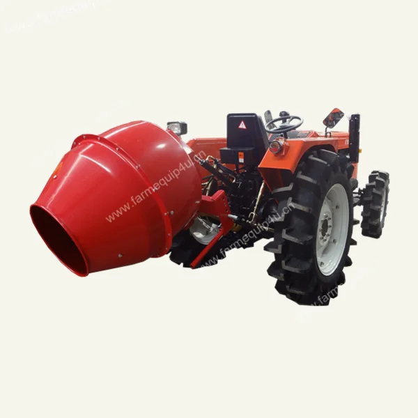 Construction Machinery Tractor Three Point hitch PTO Cement Mixer Concrete Mixer 5cubic ft