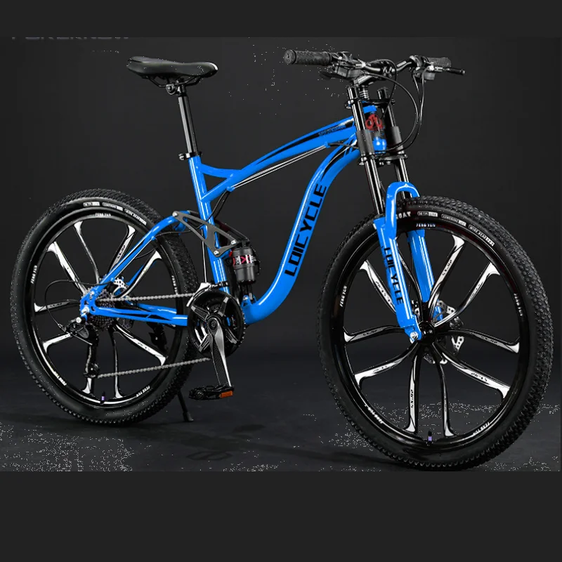 China manufacture 26 inch adult racing bicycle mountain bike shock absorption 21 speed mountainbike bike