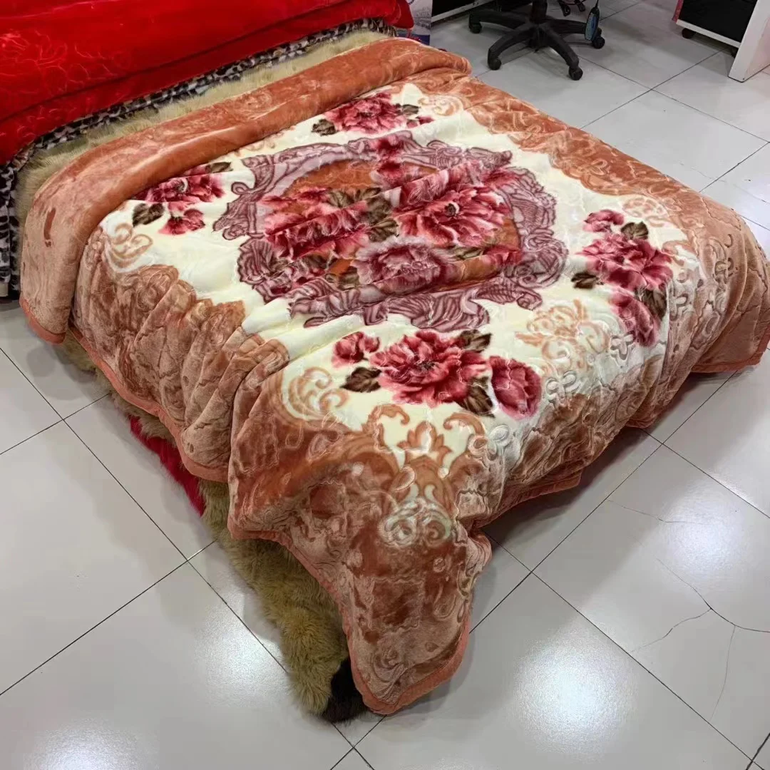 Jacquard blanket Custom Home Full Soft Cozy Plush Fluffy Thick Double layer  Various Colors Sherpa Raschel Other Blankets