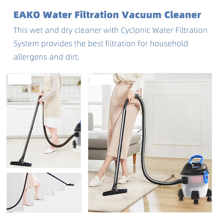 EAKO Water Filtration Vacuum Cleaner Factory Direct Sale, Wet Dry Vacuum Cleaner