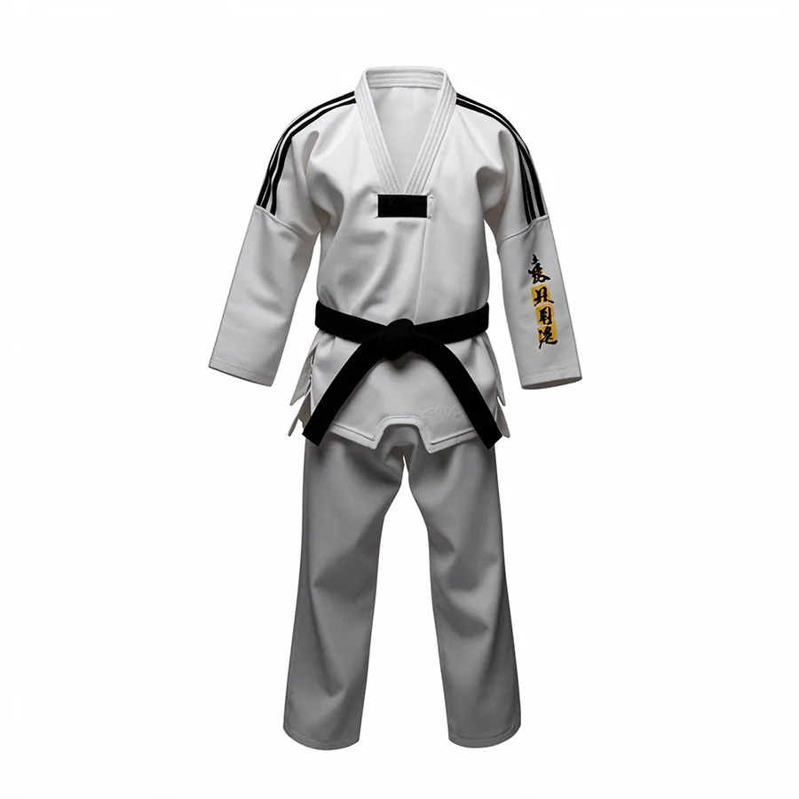 Private Custom Logo  Design Martial Arts Karate Uniform White Color 100 Cotton Men Karate Uniform