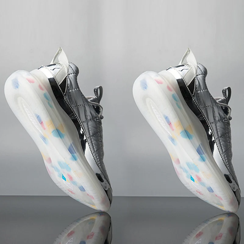 Waterproof Casual Shoose Men Classic Running Sneakers Fashion Pu Upper Keep Warm Winter Shoes For Men