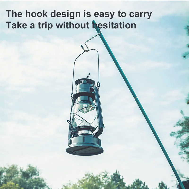 Free Sample Winpolar High Quality  Camping Equipment Portable Ultralight Aluminum Alloy Light Pole Tent Light Support Rod