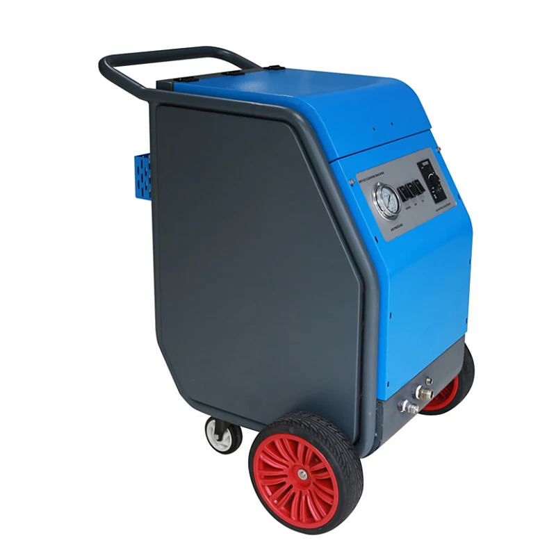 CO2 Dry Ice Blaster Pelletizer Steel Plate Washing Cleaning Cleaner Dry Ice Blasting Machine