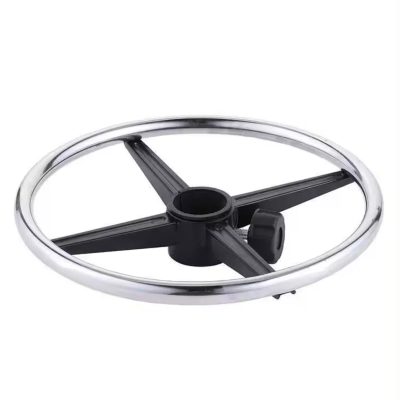 Hardware fitting chromed polishing star swivel chair base office/home furniture Bar Chair Foot Ring