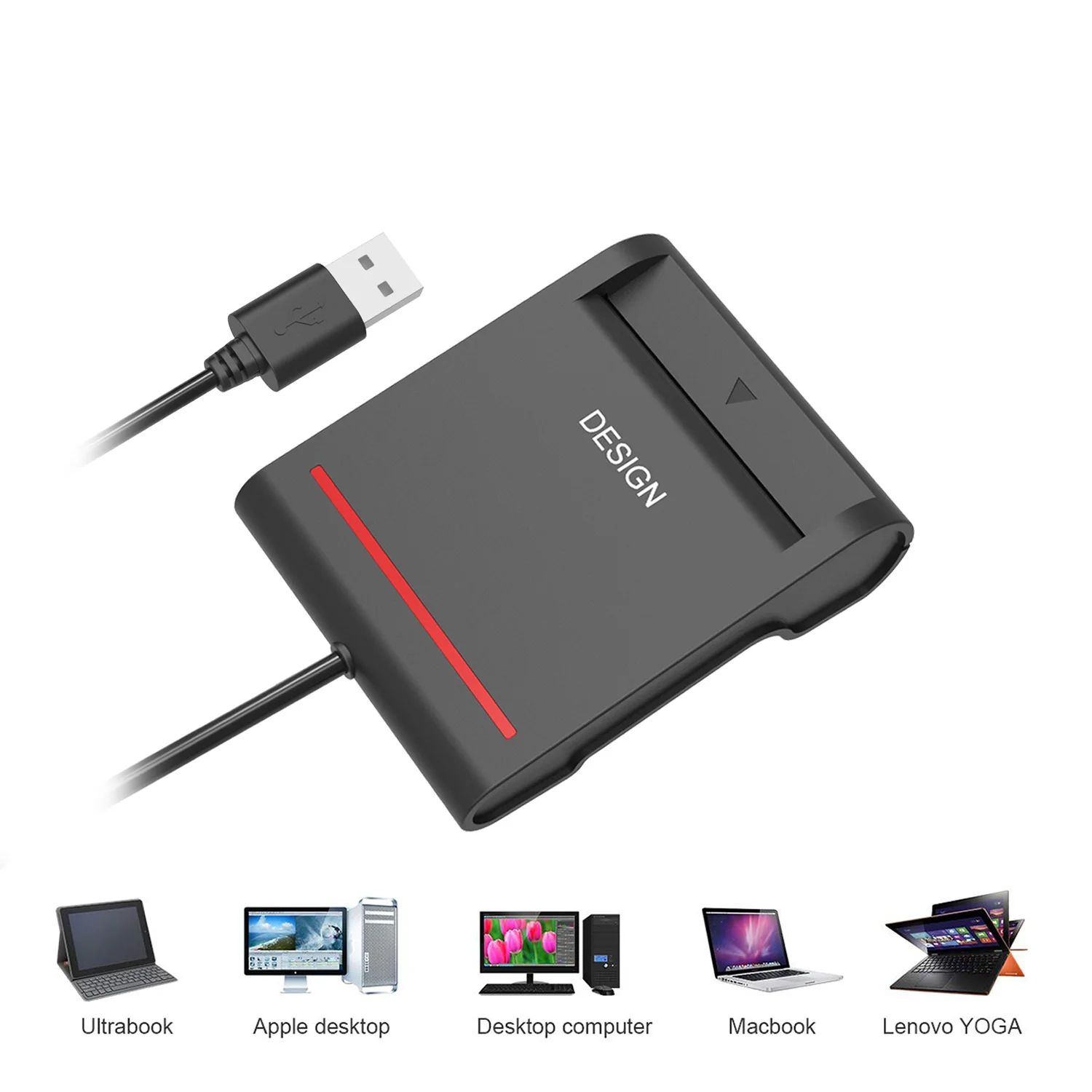 Новый продукт smart usb магнитный чип считыватель кредитных