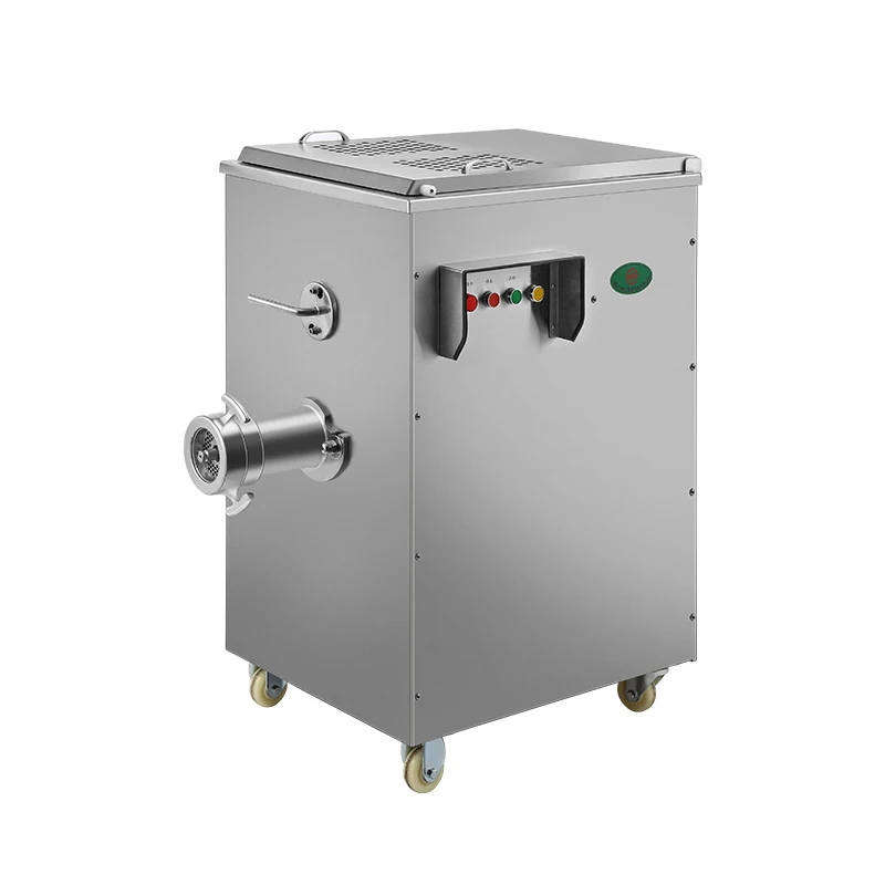 Многофункциональная Мясорубка GOOPIKK 3 кВт 400 ~ 500 кг/ч подвижная из нержавеющей стали с мешалкой