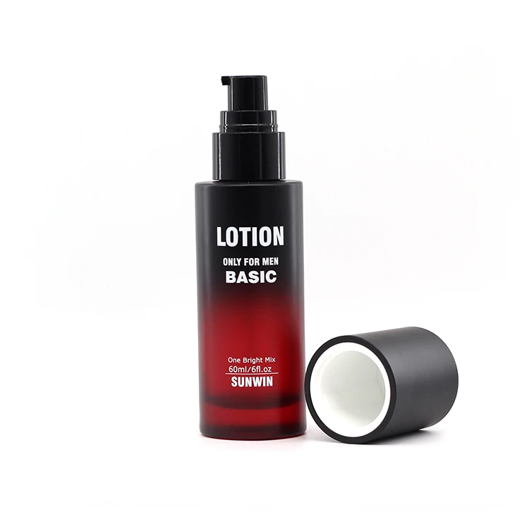 ODM Wholesale Frosting Pearly 30 ml 50 ml Cosmetics Packaging Containers 100 ml Glass Luxury Serum Pump Bottle