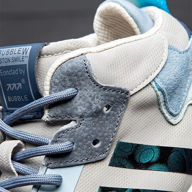 Brand Ultra light Raw Pig Suede Men Casual Sneakers sport Shoes 38-44 Wholesale mesh Fashion man trainers OEM factory