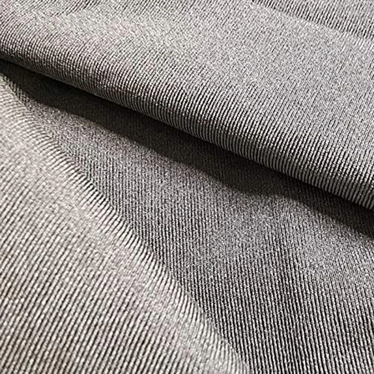 Hot Sale Four Way Stretch Silver Warp Knitted Shielding Emi Emf Fabric For Ems Suit Electrode