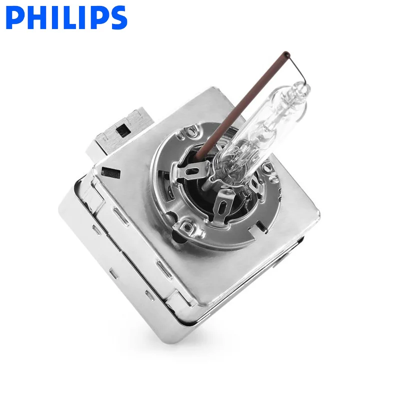 Philips D3S HID 42403 35W Xenon Standard LED Headlight 4200K Bright White Light Car Original Bulbs ECE Approve, 1X