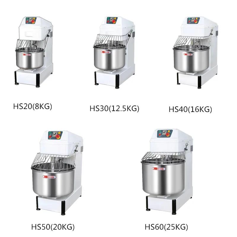 HS40  Commercial Dough Mixer Wholesale Price 40L Spiral Mixer Bread Making Machine